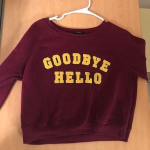 Forever 21 Crop Sweater
